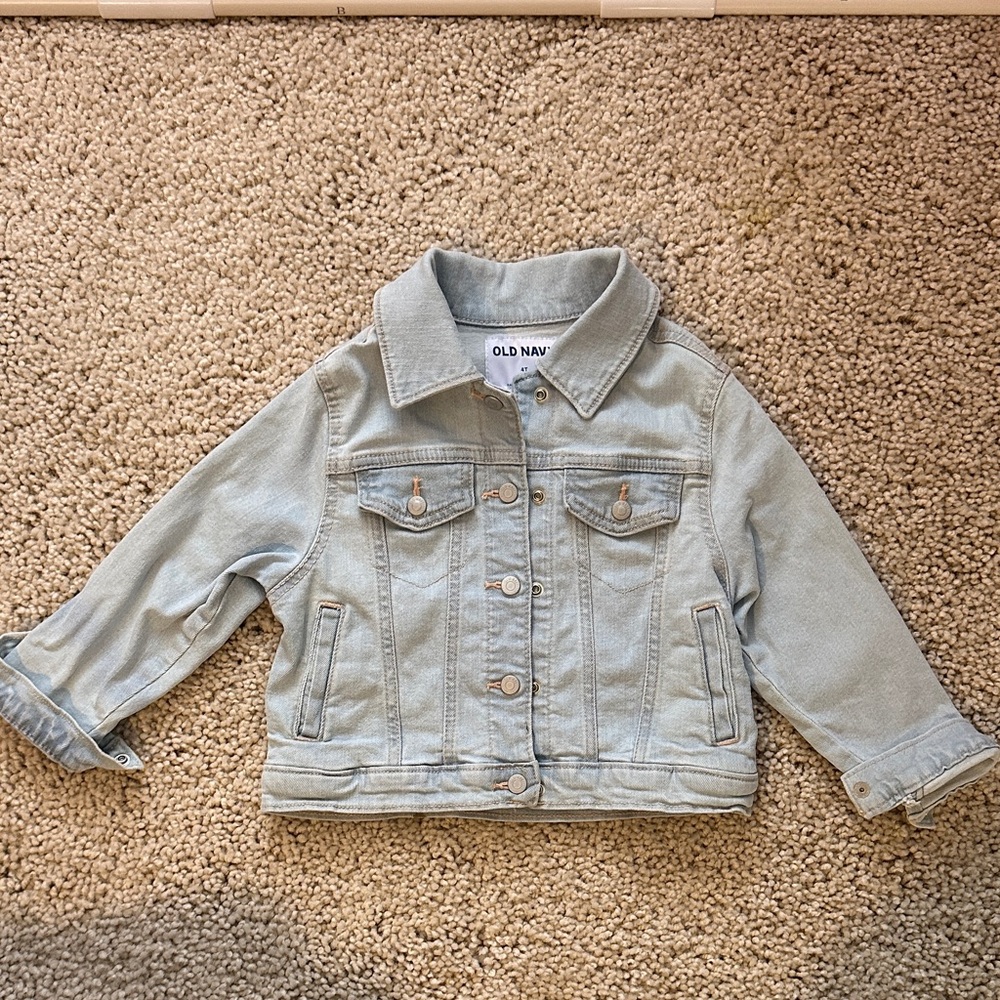 Old Navy Kids Light Blue Denim Jacket
